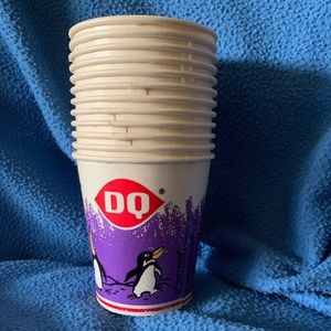 Collectible Dairy Queen PENGUIN Blizzard Cups (12)